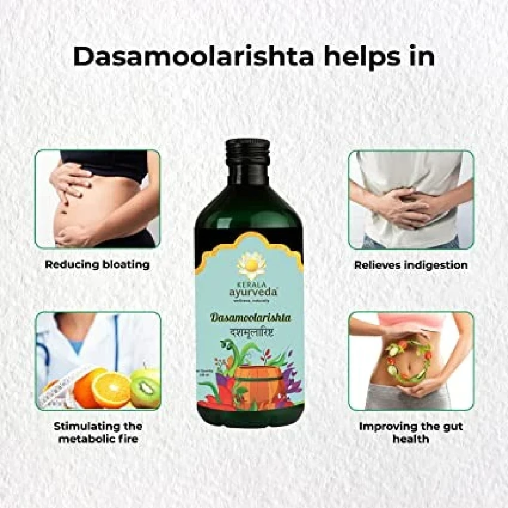 Kerala Ayurveda Dasamoolarishtam, 435 ml-3.webp